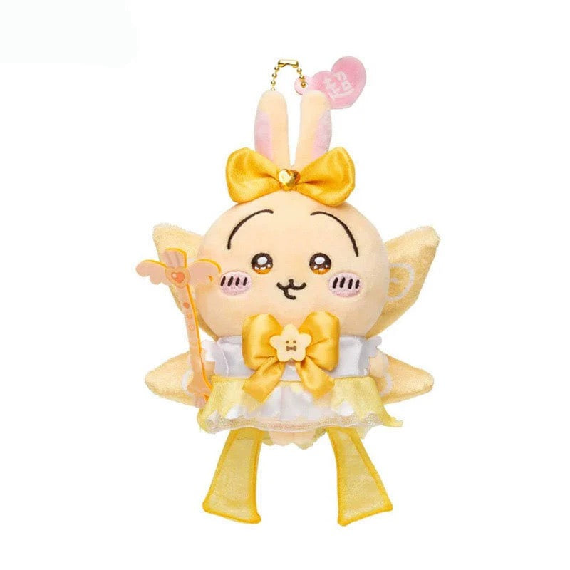 Chiikawa Angel Usagi Plush Keychain