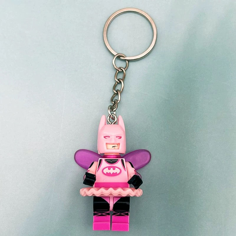 Batman Fairy minifigure Keychain