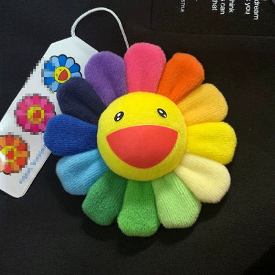 takashi murakami sun flower pin come with box