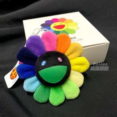 takashi murakami sun flower pin come with box