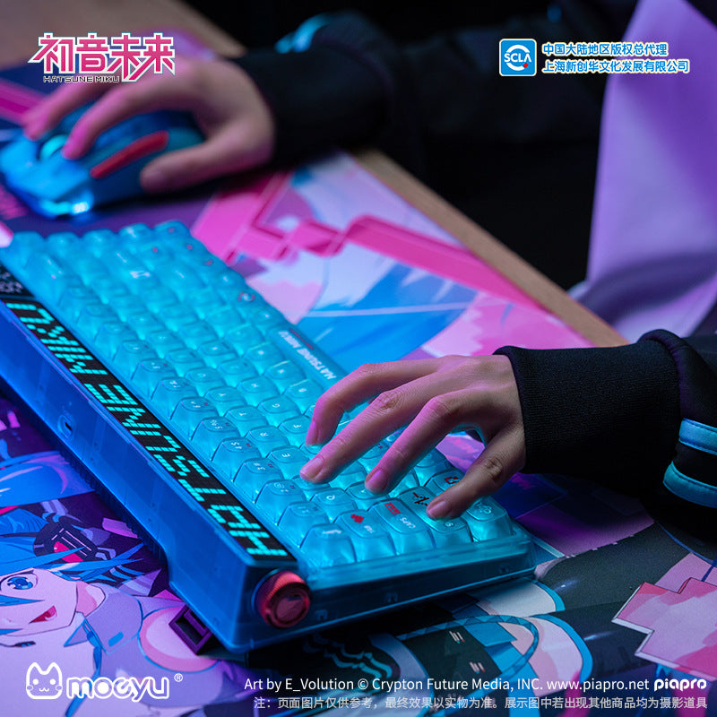 Moeyu Hatsune Miku Mechanical Keyboard