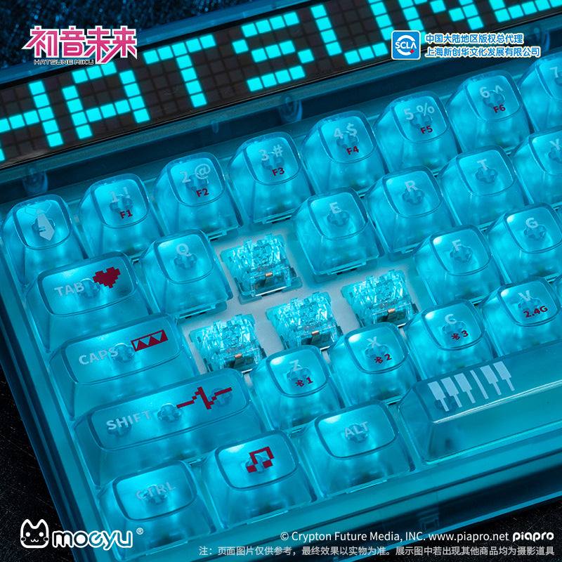 Moeyu Hatsune Miku Mechanical Keyboard