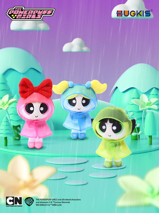 PowerPuff Girl raincoat plush doll