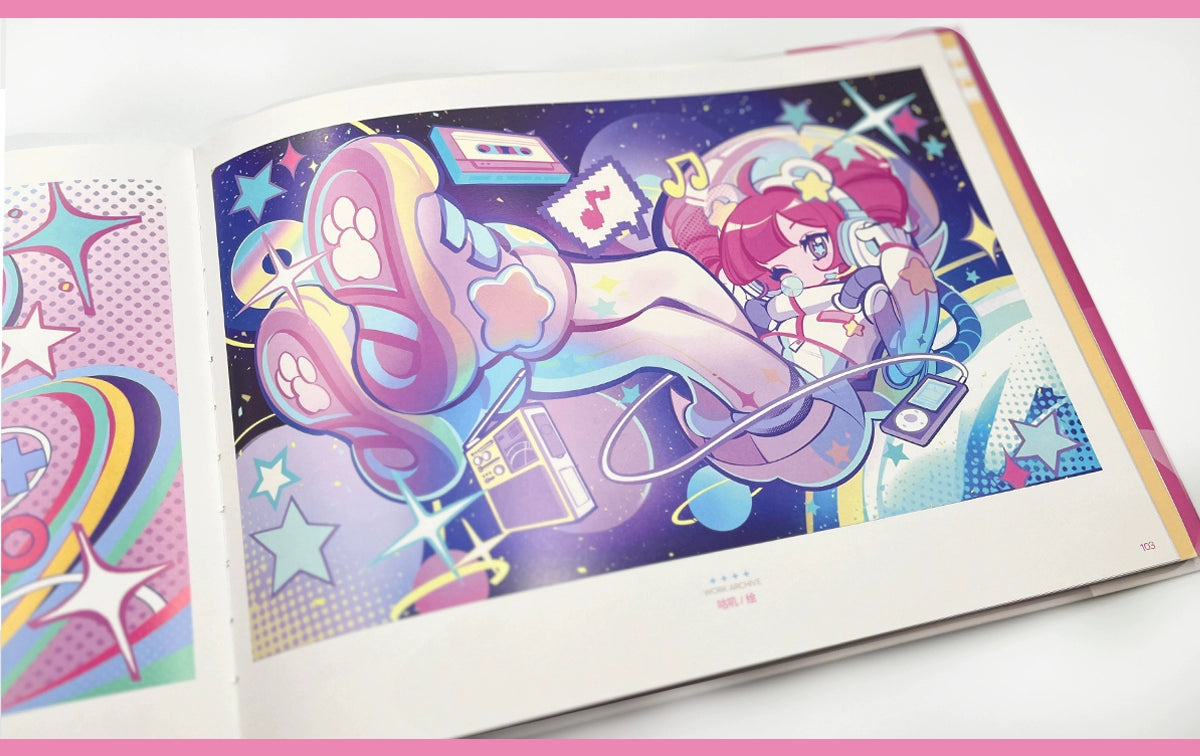 Muse Dash Art Book VOL.1 with illustration card