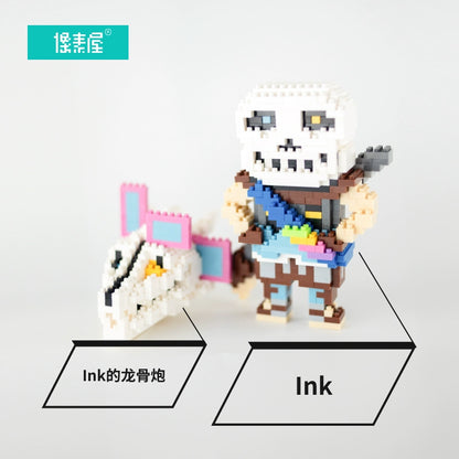 Undertales figure mini assembled bricks set