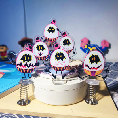 Hazbin Hotel Egg Bois minions of Sir Pentious acrylic stand.