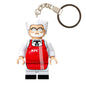 overweight Ronald McDonald and Friends Minifigure Keychain