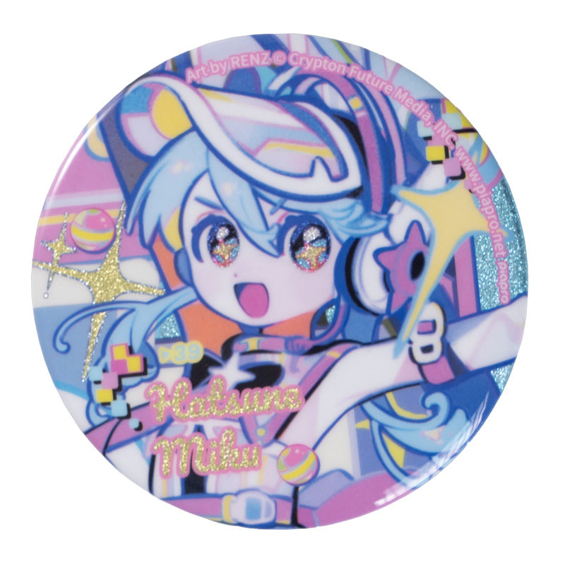 moeyu Hatsune Miku Retro and Future Badges