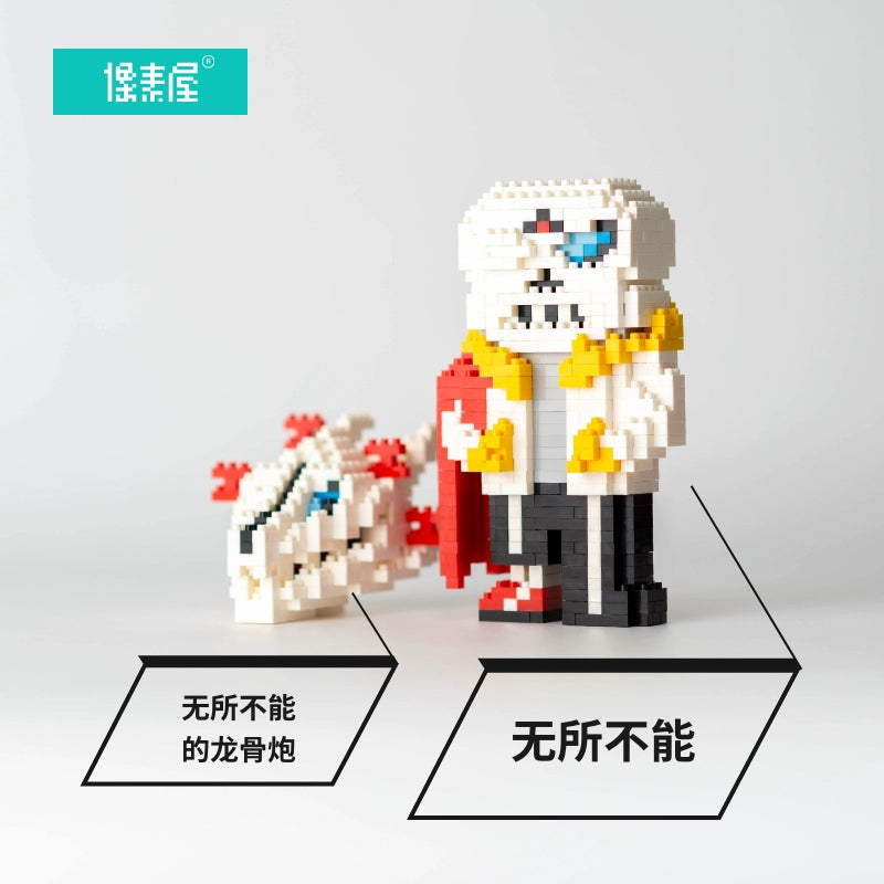 Undertales figure mini assembled bricks set