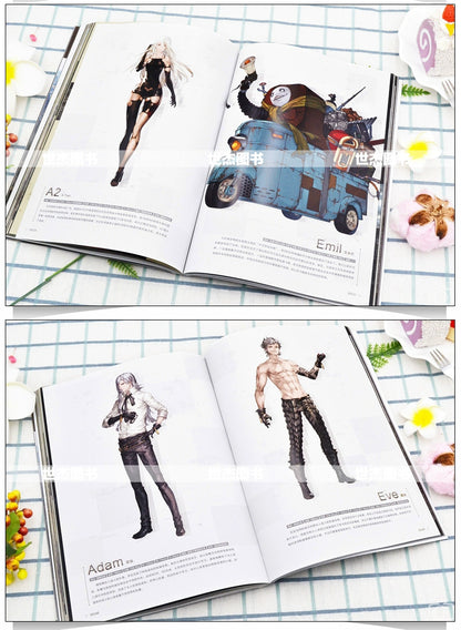 [Bundle] Nier Art Yukuda ART Book + Neil's automatic humanoid art collection, Chinese version