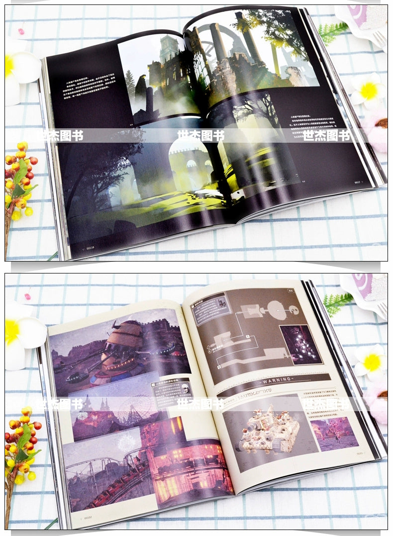 [Bundle] Nier Art Yukuda ART Book + Neil's automatic humanoid art collection, Chinese version