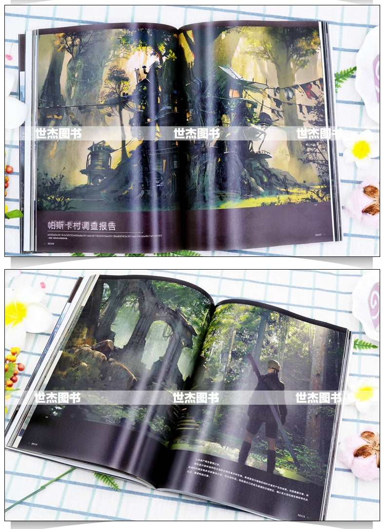 [Bundle] Nier Art Yukuda ART Book + Neil's automatic humanoid art collection, Chinese version