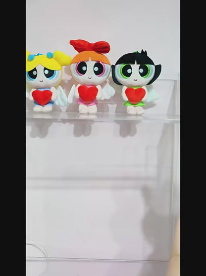 PowerPuff Girl raincoat plush doll